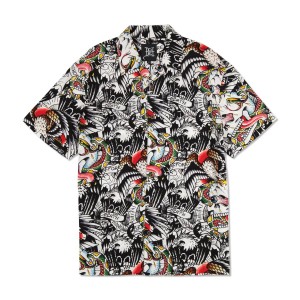 Ed Hardy Battle Skull Erkek Gömlek Renkli | 16587-DMJH