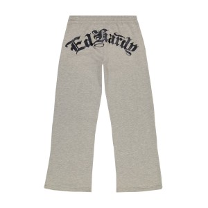 Ed Hardy Heart Roses Flared Sweatpant Kadın Pantolon Gri | 56847-YZBM
