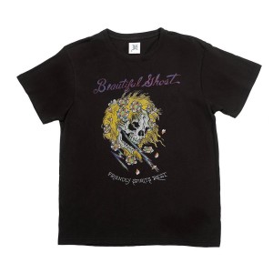 Ed Hardy Yellow Hair Skull Tee Erkek Tişört Siyah | 21309-UEXQ